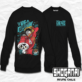 OP34 Monkey D. Luffy Vegapunk - One Piece / Crewneck - Poleron Polo