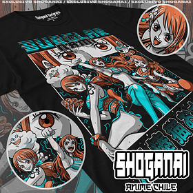 OP35 Nami - One Piece / Polera manga corta