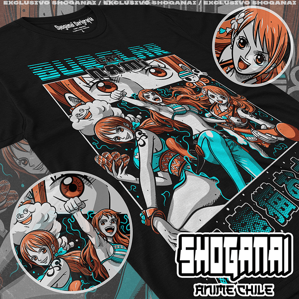 OP35 Nami - One Piece / Polera manga corta 1