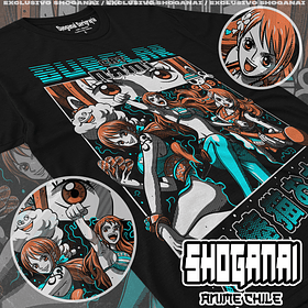 OP35 OP2 Nami - One Piece / Polera manga corta