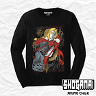 FMA03 Edward Elric - Fullmetal Alchemist / Polera manga larga 1