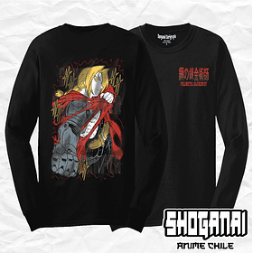FMA03 Edward Elric - Fullmetal Alchemist / Polera manga larga