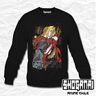 FMA03 Edward Elric - Fullmetal Alchemist / Crewneck - Poleron Polo 1