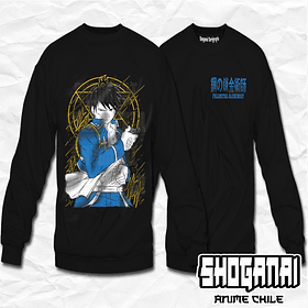 FMA05 Roy Mustang - Fullmetal Alchemist / Crewneck - Poleron Polo