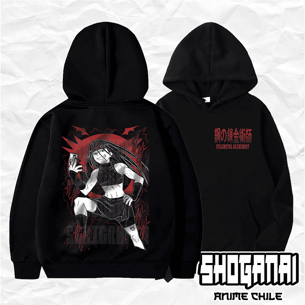 FMA07 Envy - Fullmetal Alchemist / Hoddie - Poleron Canguro 1