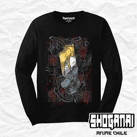 FMA08 Edward Elric - Fullmetal Alchemist / Polera manga larga