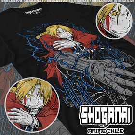 FMA09 Edward Elric - Fullmetal Alchemist / Polera manga corta