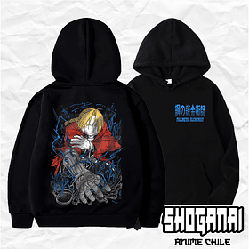 FMA09 Edward Elric - Fullmetal Alchemist / Hoddie - Poleron Canguro