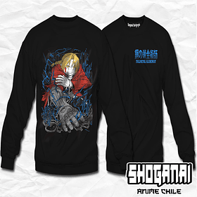 FMA09 Edward Elric - Fullmetal Alchemist / Crewneck - Poleron Polo