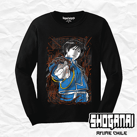 FMA11 Roy Mustang - Fullmetal Alchemist / Polera manga larga