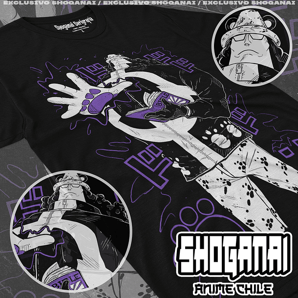 OP36 Bartholomew Kuma - One Piece / Polera manga corta 1