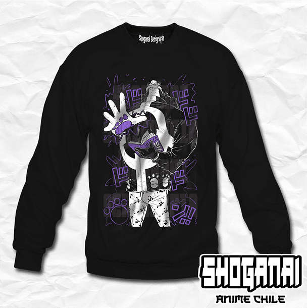 OP36 Bartholomew Kuma - One Piece / Crewneck - Poleron Polo 1