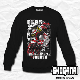 OP38 Monkey D. Luffy - One Piece / Crewneck - Poleron Polo