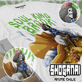 OP41 Brook - One Piece / Polera manga corta