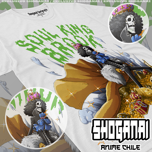 OP41 Brook - One Piece / Polera manga corta 1
