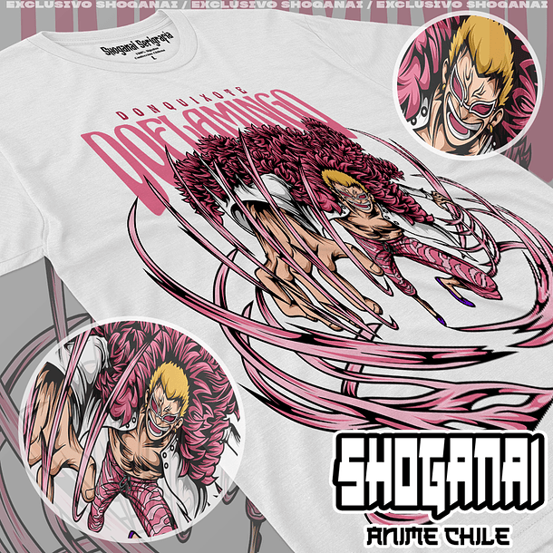 OP42 Donquixote Doflamingo - One Piece / Polera manga corta 1