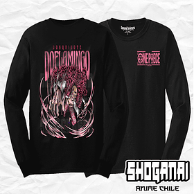 OP42 Donquixote Doflamingo - One Piece / Polera manga larga