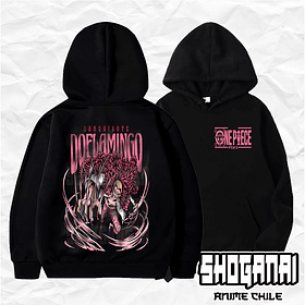 OP42 Donquixote Doflamingo - One Piece / Hoddie - Poleron Canguro