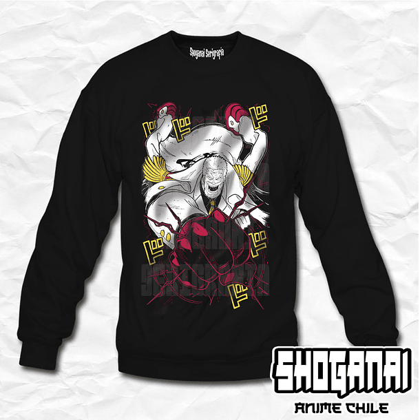 OP43 Monkey D. Garp - One Piece / Crewneck - Poleron Polo 1