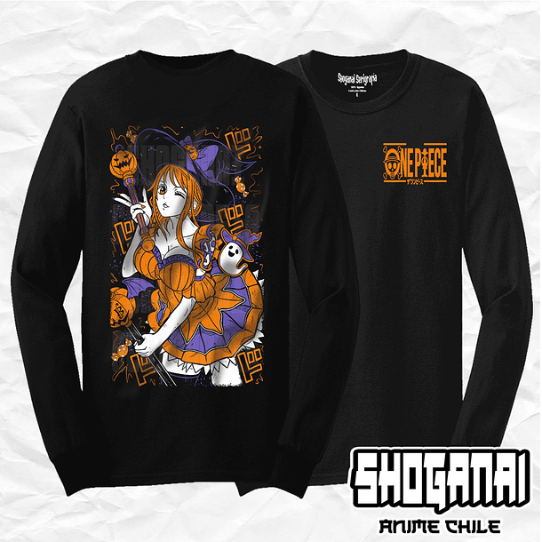 OP44 Nami Halloween - One Piece / Polera manga larga 1
