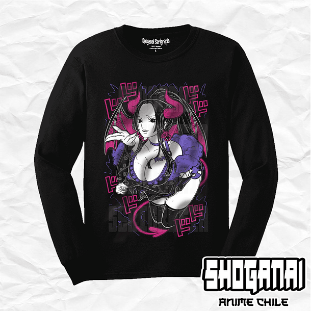 OP45 Boa Hancock Halloween - One Piece / Polera manga larga 1