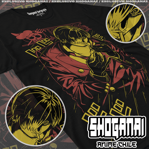OP46 Sanji - One Piece / Polera manga corta 1