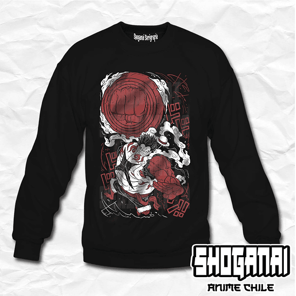 OP47 Monkey D. Luffy - One Piece / Crewneck - Poleron Polo 1