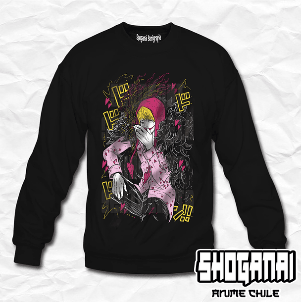 OP51 Donquixote Rosinante - One Piece / Crewneck - Poleron Polo 1