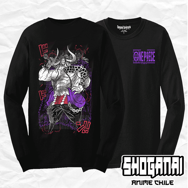 OP52 Kaido - One Piece / Polera manga larga 1