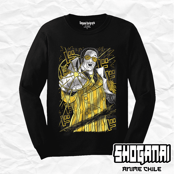 OP54 Kizaru - One Piece / Polera manga larga 1