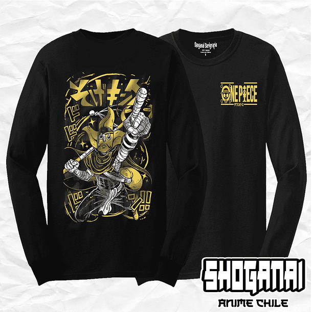OP55 Sogeking - One Piece / Polera manga larga 1