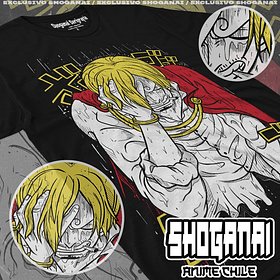 OP57 Sanji - One Piece / Polera manga corta