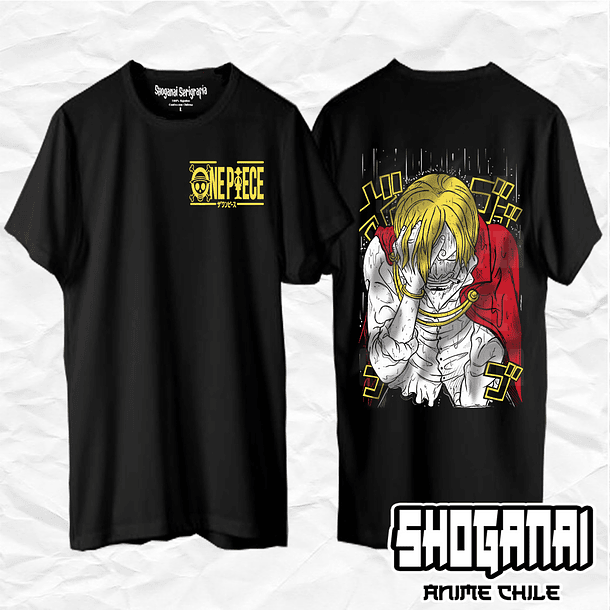 OP57 Sanji - One Piece / Polera manga corta 1