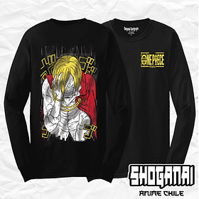 OP57 Sanji - One Piece / Polera manga larga