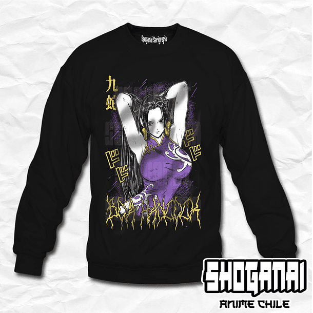 OP58 Boa Hancock - One Piece / Crewneck - Poleron Polo 1