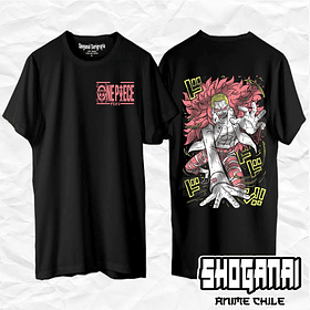 OP60 Donquixote Doflamingo - One Piece / Polera manga corta
