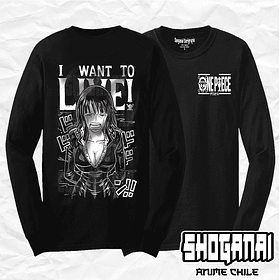 OP61 Nico Robin - One Piece / Polera manga larga