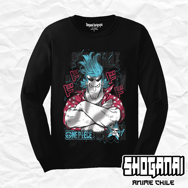 OP62 Franky - One Piece / Polera manga larga 1