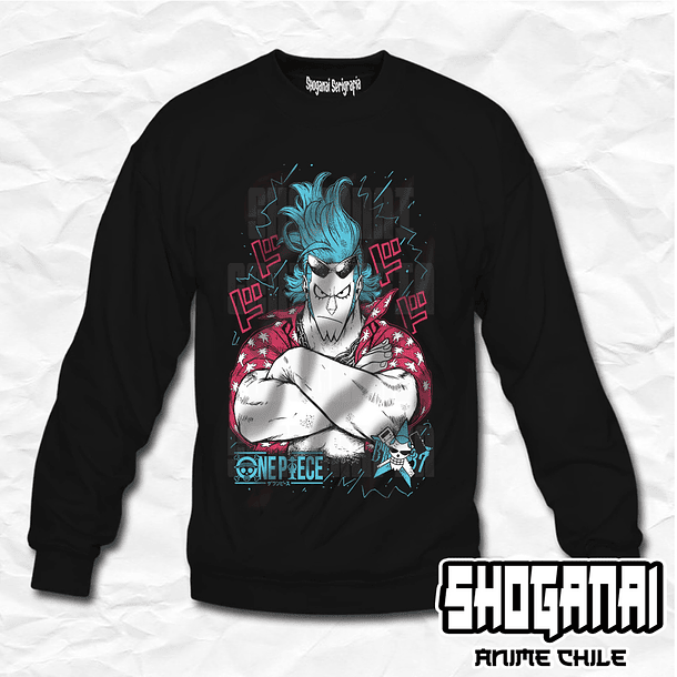 OP62 Franky - One Piece / Crewneck - Poleron Polo 1