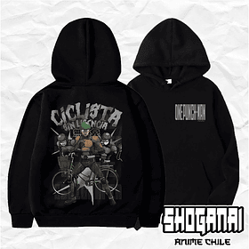 OPM01 Ciclista sin Licencia - One Punch Man / Hoddie - Poleron Canguro