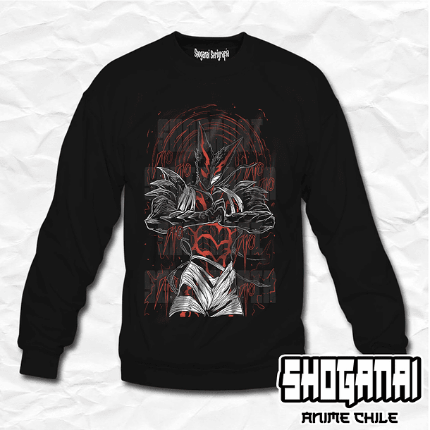 OPM02 Garou - One Punch Man / Crewneck - Poleron Polo 1