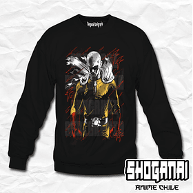 OPM05 Saitama - One Punch Man / Crewneck - Poleron Polo