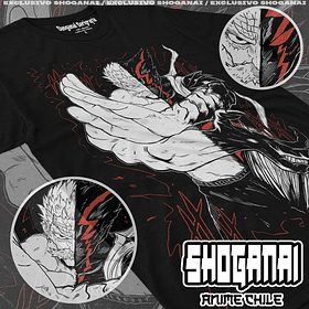 OPM07 Bang y Garou - One Punch Man / Polera manga corta