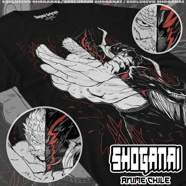 OPM07 Bang y Garou - One Punch Man / Polera manga corta 1