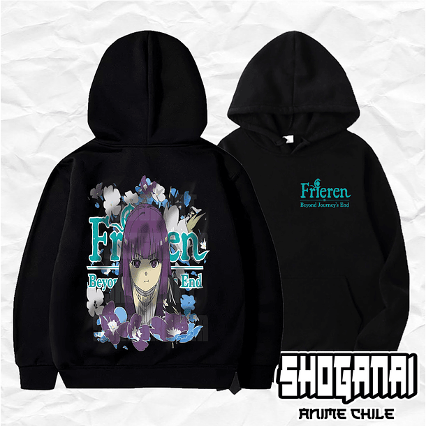 FR06 Fern - Frieren / Hoddie - Poleron Canguro 1