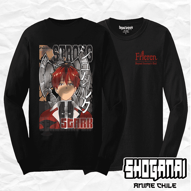 FR10 Stark - Frieren / Polera manga larga 1