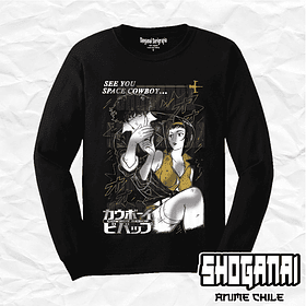 CWB01 Spike y Faye - Cowboy Bebop / Polera manga larga