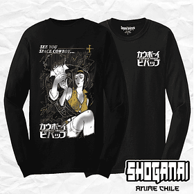 CWB01 Spike y Faye - Cowboy Bebop / Polera manga larga