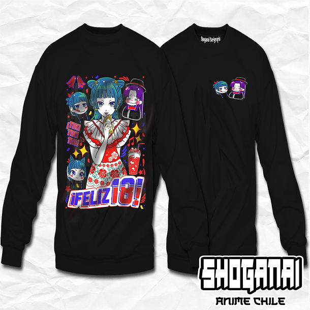 TAD04 Maomao Fiestas Patrias 18SEPT - The Apothecary Diaries / Crewneck - Poleron Polo 1