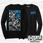 KNY01 Tanjiro Kamado - Kimetsu No Yaiba / Polera manga larga 1